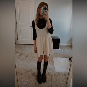 Urban Outfitters Tie-Strap Babydoll Romper